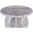  Meridian Formentera Brown Marble End / Side Table IMAGE 9