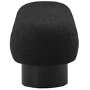  Color_Black -- Meridian Robertson Boucle Fabric Upholstered Bench IMAGE 5