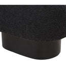  Color_Black -- Meridian Robertson Boucle Fabric Upholstered Bench IMAGE 7