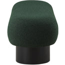  Color_Black/ Green -- Robertson Green Boucle Fabric Upholstered Bench IMAGE 5