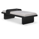  Color_Light Grey/ Black -- Arlington Grey Chenille Fabric Upholstered Bench IMAGE 1