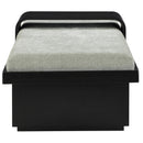 Meridian Arlington Mint Green Chenille Fabric Bench IMAGE 5