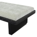 Meridian Arlington Mint Green Chenille Fabric Bench IMAGE 6