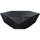  Meridian Diamante Black Oak Veneer Coffee Table IMAGE 3