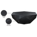  Meridian Diamante Black Oak Veneer Coffee Table IMAGE 7