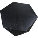  Meridian Diamante Black Oak Veneer End / Side Table IMAGE 5