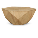  Meridian Diamante Oak Oak Veneer Coffee Table IMAGE 1