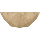  Meridian Diamante Oak Oak Veneer Coffee Table IMAGE 4