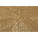  Meridian Diamante Oak Oak Veneer End / Side Table IMAGE 6