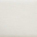  Meridian Diana Cream Linen Textured Fabric And Wood Coffee Table IMAGE 6
