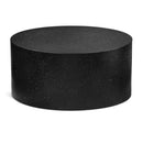  Meridian Terrazzo Black Iron Coffee Table IMAGE 1
