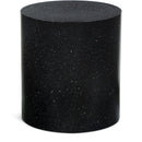  Meridian Terrazzo Black Iron End / Side Table IMAGE 1