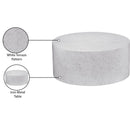  Meridian Terrazzo White Iron Coffee Table IMAGE 7