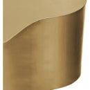  Meridian Tevere Gold Iron Coffee Table IMAGE 5