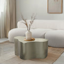 Meridian Tevere Silver Iron Coffee Table IMAGE 2