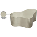  Meridian Tevere Silver Iron Coffee Table IMAGE 7
