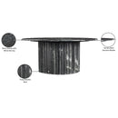  Meridian Genoa Black Marble Coffee Table IMAGE 10