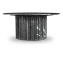  Meridian Genoa Black Marble Coffee Table IMAGE 1