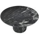  Meridian Genoa Black Marble Coffee Table IMAGE 3