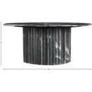  Meridian Genoa Black Marble Coffee Table IMAGE 9
