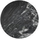  Color_Black -- Meridian Round Genoa Dining Table with Top and Pedestal Base IMAGE 4