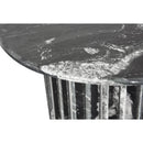  Color_Black -- Meridian Round Genoa Dining Table with Top and Pedestal Base IMAGE 5