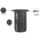  Meridian Genoa Black Marble End Table IMAGE 10