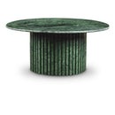  Meridian Genoa Green Marble Coffee Table IMAGE 1