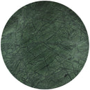  Color_Green -- Genoa 48" Green Marble Dining Table IMAGE 4