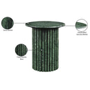  Meridian Genoa Green Marble End Table IMAGE 10