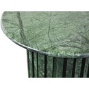  Meridian Genoa Green Marble End Table IMAGE 5