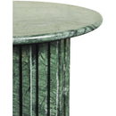  Meridian Genoa Green Marble End Table IMAGE 7