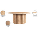  Meridian Genoa Natural Travertine Coffee Table IMAGE 10