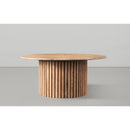  Meridian Genoa Natural Travertine Coffee Table IMAGE 2