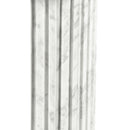  Meridian Genoa White Marble End Table IMAGE 6