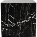  Meridian Bolzano Black Marble End Table IMAGE 3
