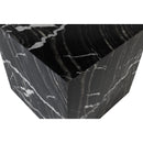  Meridian Bolzano Black Marble End Table IMAGE 6