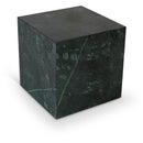  Meridian Bolzano Green Marble End Table IMAGE 1