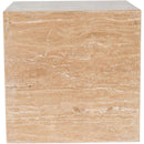  Meridian Bolzano Natural Travertine End Table IMAGE 3