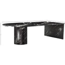  Meridian Salerno Black Marble Coffee Table IMAGE 10