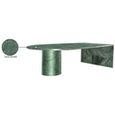  Meridian Salerno Green Marble Coffee Table IMAGE 10