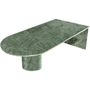  Meridian Salerno Green Marble Coffee Table IMAGE 7