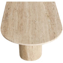  Meridian Salerno Natural Travertine Coffee Table IMAGE 6