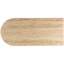  Meridian Salerno Natural Travertine Coffee Table IMAGE 8