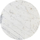  Meridian Spherical White Marble Coffee Table IMAGE 5