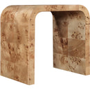  Meridian Cresthill Natural Burl Wood End / Side Table IMAGE 3