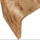  Meridian Cresthill Natural Burl Wood End / Side Table IMAGE 6