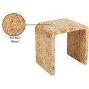  Meridian Cresthill Natural Burl Wood End / Side Table IMAGE 9