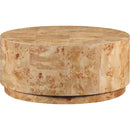  Meridian Burl Natural Wood Coffee Table IMAGE 5