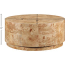  Meridian Burl Natural Wood Coffee Table IMAGE 7